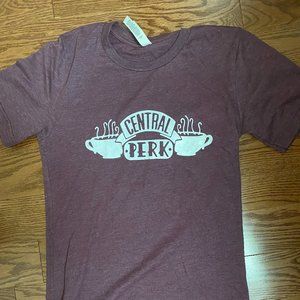 Maroon Central Perk Graphic T-Shirt